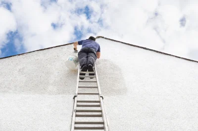 Peinture extérieure à Merlas — façades et ravalement